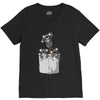 pocket koala bears V-Neck Tee