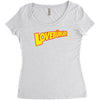 love burger Women's Triblend Scoop T-shirt