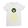 milk and eggs Ladies Fitted T-Shirt