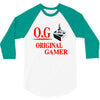 old school gamer 3/4 Sleeve Shirt