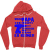 wenn papa es nicht kann Zipper Hoodie
