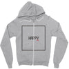 happy Zipper Hoodie