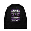 Never Underestimate The Strength Of A Gynecologic Cancer Warrior Baby Beanies