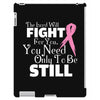 the lord will fight for you, you need only to be still iPad 3 and 4 Case