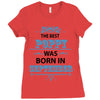 The Best Poppy Was Born In September Ladies Fitted T-Shirt