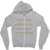 coffee is necessary Zipper Hoodie