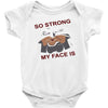 my face Baby Bodysuit