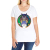 Totoro Ladies Curvy T-Shirt