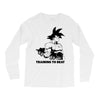 Goku Training T-Shirt Long Sleeve Shirts