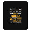 born march multitasking problem solving Mousepad