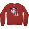 literature monkey Crewneck Sweatshirt