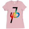 jake paul colorful Ladies Fitted T-Shirt