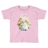 Totoro With Japanese Landscape Toddler T-shirt