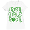irish girls rock Ladies Fitted T-Shirt