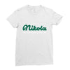 nikola Ladies Fitted T-Shirt
