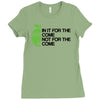 in it for the outcome Ladies Fitted T-Shirt