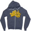 yeah nah dunno aussie slang Zipper Hoodie