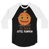 spec tacular pumpkin 3/4 Sleeve Shirt