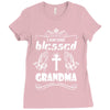 I Am One Blessed Grandma Ladies Fitted T-Shirt