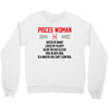 Pisces Woman Crewneck Sweatshirt