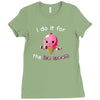 i do it for the ice cream Ladies Fitted T-Shirt
