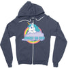 unicorn alway be you Zipper Hoodie