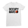 Occupy Mars Ladies Fitted T-Shirt