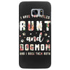 i have two titles aunt and dogmom and i rock them both with roses Samsung Galaxy S7 Edge