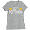 property of my ostrich Ladies Fitted T-Shirt