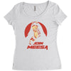 join meesa Women's Triblend Scoop T-shirt