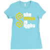 the paisa is right Ladies Fitted T-Shirt