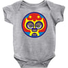 lucha libre    yellow Baby Onesie