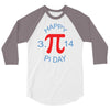 happy pi day 3/4 Sleeve Shirt