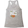 all i want for christmas is pizza Racerback Tank