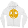 funny smiley face Zipper Hoodie
