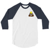 trump shit pocket 3/4 Sleeve Shirt