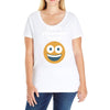 i hate everyone today Ladies Curvy T-Shirt