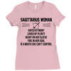 Sagittarius Woman Ladies Fitted T-Shirt
