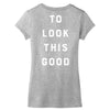 It Took Me 50 Years To Look This Good Women's V-Neck T-Shirt