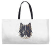polygon wolf Weekender Totes