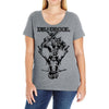deadpool and cable Ladies Curvy T-Shirt