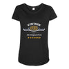 vintage genuine 1985 series all original parts Maternity Scoop Neck T-shirt