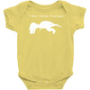 t rex hates pushups Baby Onesie