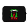 christmas drinking team Laptop sleeve