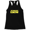 schmoes know Racerback Tank