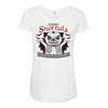 count snortula Maternity Scoop Neck T-shirt