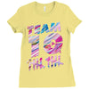 team 10 miami wawes Ladies Fitted T-Shirt