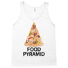 pizza lover's food pyramid Tank Top