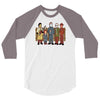 king of the hell 3/4 Sleeve Shirt