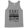 Born In December Tank Top